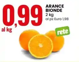 Eurospin Arance bionde offerta