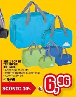 Il Gigante Set 2 borse termiche ice pack offerta