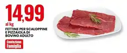 Eurospin Fettine per scaloppine e pizzaiola di bovino adulto offerta