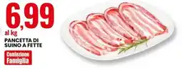 Eurospin Pancetta di suino a fette offerta