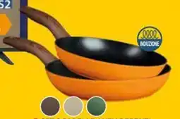 Il Gigante Set 2 padelle antiaderenti linea daily offerta