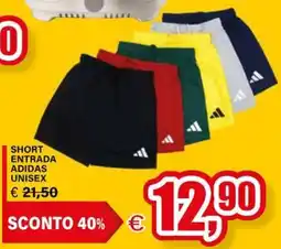 Il Gigante Short entrada adidas unisex offerta