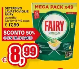 Il Gigante Detersivo lavastoviglie fairy offerta