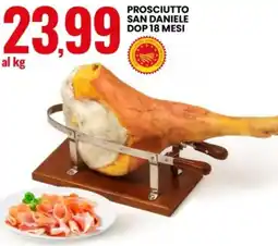 Eurospin Prosciutto san daniele dop 18 mesi offerta