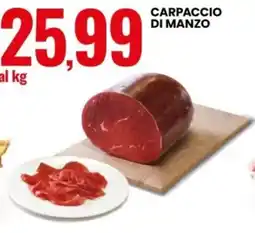 Eurospin Carpaccio di manzo offerta