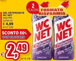 Il Gigante Gel detergente wc net offerta