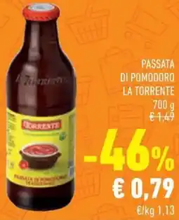 Conad Passata di pomodoro LA TORRENTE offerta
