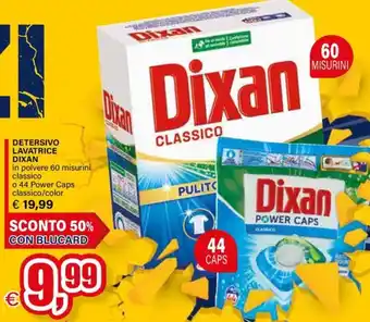 Detersivo lavatrice dixan