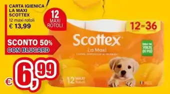 Carta igienica la maxi scottex
