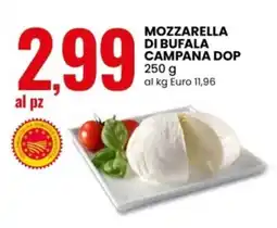 Eurospin Mozzarella di bufala campana dop offerta