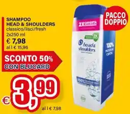 Il Gigante Shampoo head & shoulders offerta
