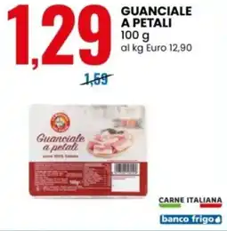 Eurospin Guanciale a petali offerta