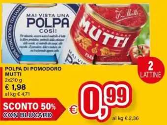 Polpa di pomodoro mutti