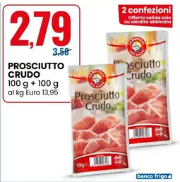 Eurospin La bottega del gusto prosciutto crudo offerta