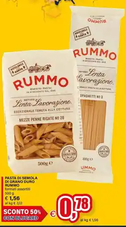 Il Gigante Pasta di semola di grano duro rummo offerta