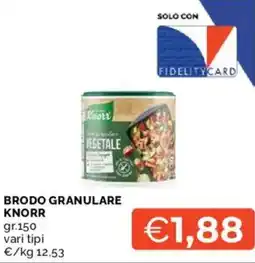 Mercatò Brodo granulare KNORR offerta