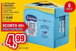 Il Gigante Latte uht arborea offerta