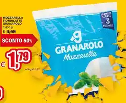 Il Gigante Mozzarella fiordilatte granarolo offerta