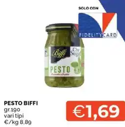 Mercatò Pesto BIFFI offerta