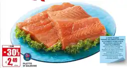 Il Gigante Filetto di salmone offerta
