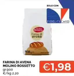 Mercatò Farina di avena MOLINO ROSSETTO offerta