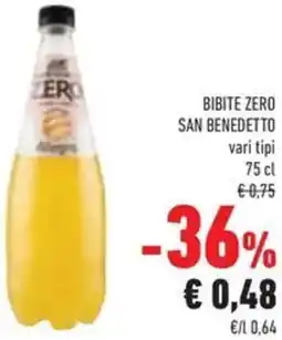Conad Bibite zero SAN BENEDETTO offerta