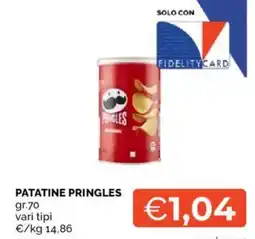 Mercatò Patatine PRINGLES offerta