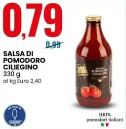 Eurospin Amo essere salsa di pomodoro ciliegino offerta