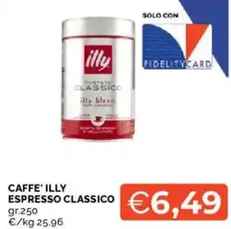 Mercatò Caffe' illy espresso classico offerta
