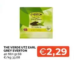 Mercatò The verde utz earl grey EVERTON offerta