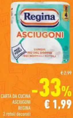 Conad Carta da cucina asciugoni REGINA offerta