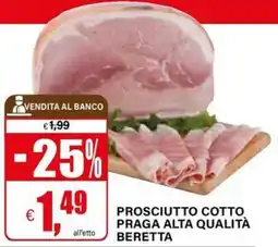 Il Gigante Prosciutto cotto praga alta qualità beretta offerta