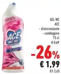 Conad Gel wc ACE offerta