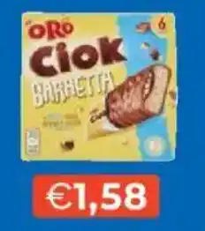 Mercatò Oro ciok barretta offerta