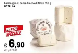 Iper La Grande Formaggio di capra Fiocco di Neve BOTALLA offerta