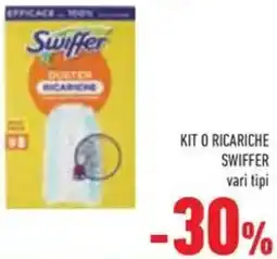 Conad Kit o ricariche SWIFFER offerta