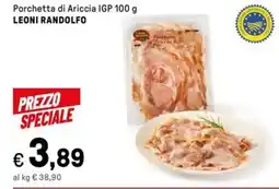 Iper La Grande Porchetta di Ariccia IGP LEONI RANDOLFO offerta
