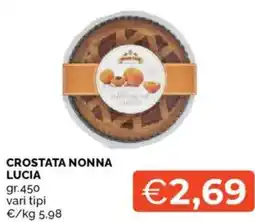 Mercatò Crostata nonna lucia offerta