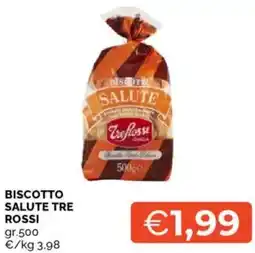 Mercatò Biscotto salute TRE ROSSI offerta