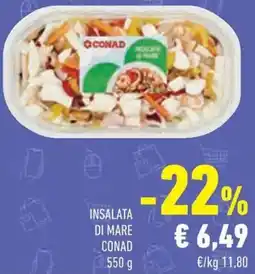 Conad Insalata di mare CONAD offerta