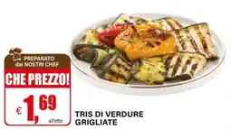 Il Gigante Tris di verdure grigliate offerta