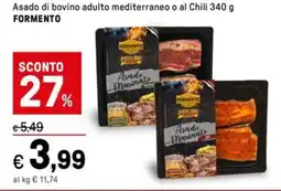 Iper La Grande Asado di bovino adulto mediterraneo o al Chili FORMENTO offerta