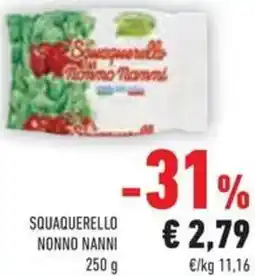 Conad Squaquerello NONNO NANNI offerta