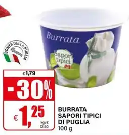 Il Gigante Burrata sapori tipici di puglia offerta