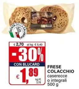 Il Gigante Frese colacchio offerta