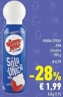 Conad Panna SPRAY PAN offerta