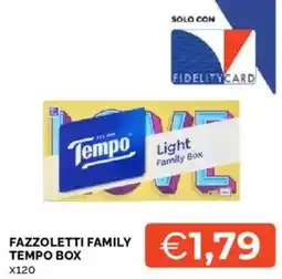 Mercatò Fazzoletti family TEMPO BOX X120 offerta