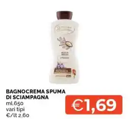 Mercatò Bagnocrema SPUMA DI SCIAMPAGNA offerta