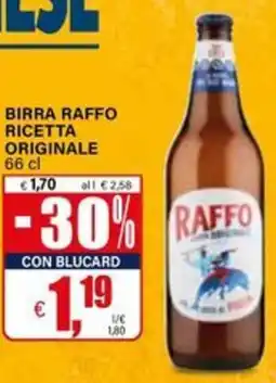 Il Gigante Birra raffo ricetta originale offerta