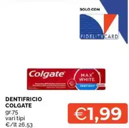Mercatò Dentifricio COLGATE offerta